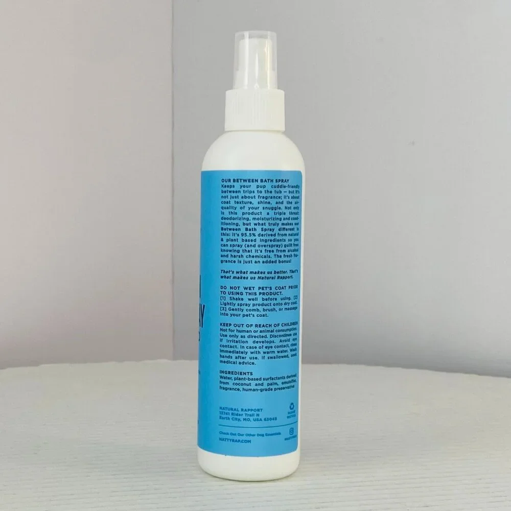 Natural Rapport The Only Between Bath Sandalwood & Amber Dogs Need (8 fl.oz)